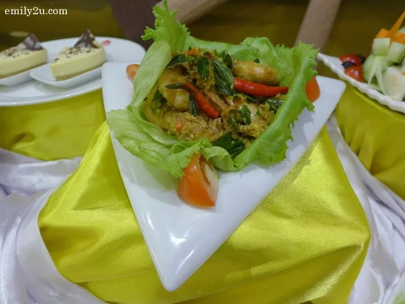 6. Garlic Prawn with Jalapeno Chilli