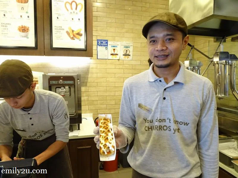 6. introducing Churro Hotdog
