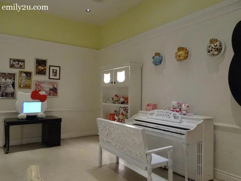 10. Hello Kitty House living room