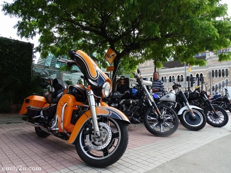 11. Harley-Davidson motorcycles belonging to members of Kingz MG Malaysia