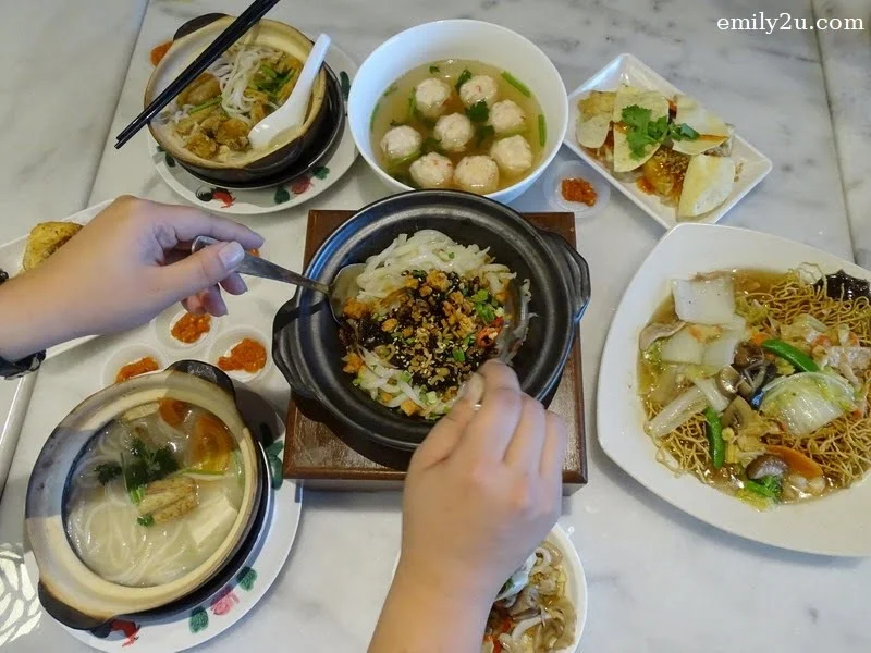 14. lunch feast at Goon Wah Restaurant, SkyAvenue, Resorts World Genting