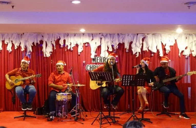 Celebrating Christmas at Tower Regency Hotel, Ipoh