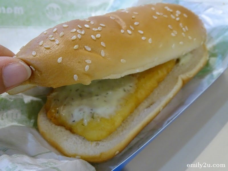 7 Fish Fillet Burger