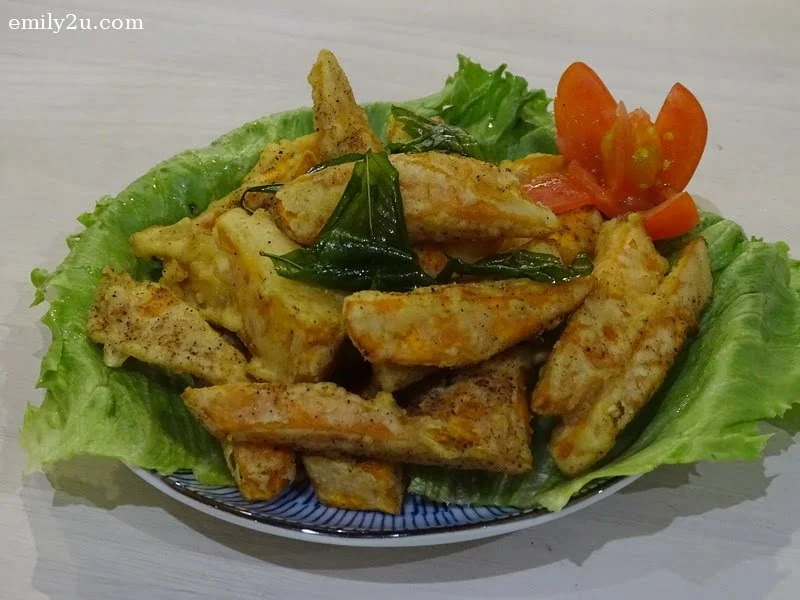7. Sweet Potato with Plum Powder