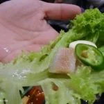 7 wrap in fresh lettuce