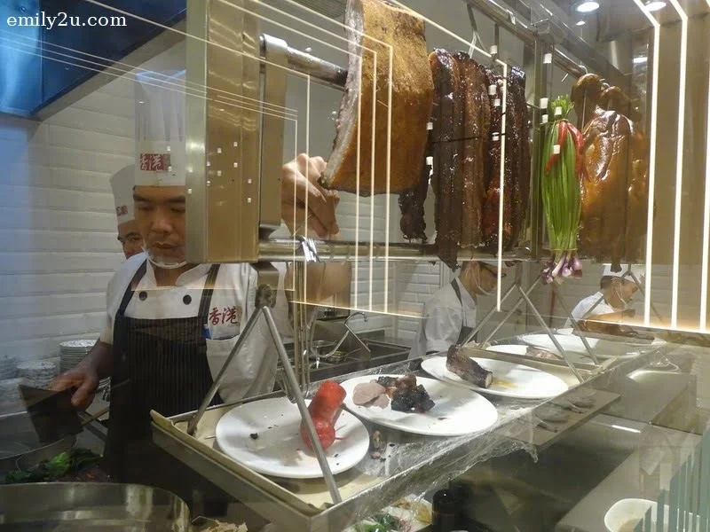 2. busy at the meat counter