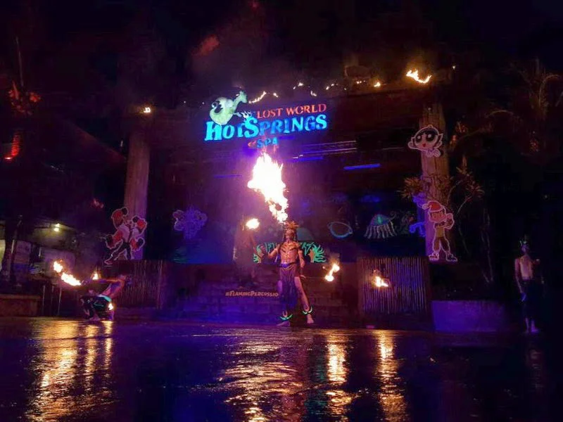  2. the Flaming Percussion in action
