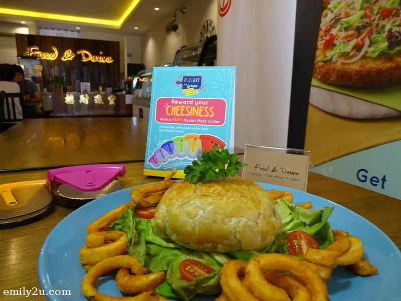6. Food & Desire's PizzBurger