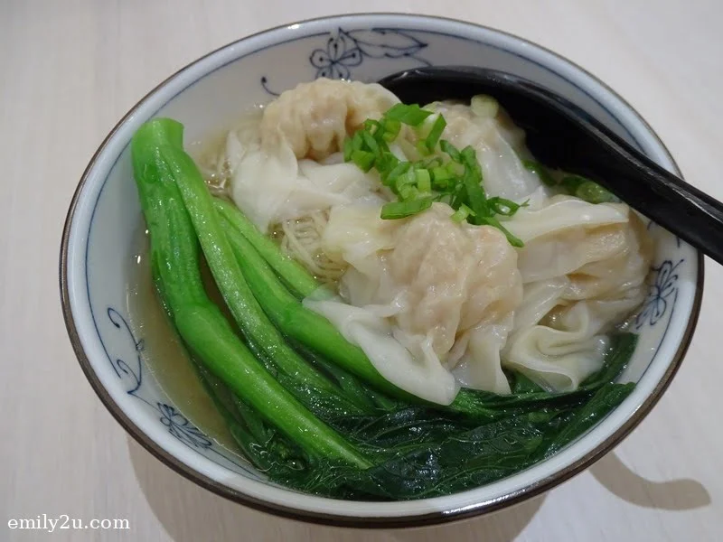 6. scallop wanton noodles in soup