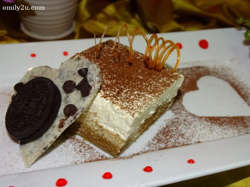 8. Tiramisu with Oreogasm Bark