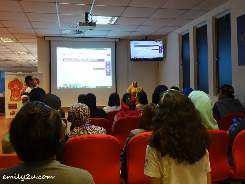 11. listening to a briefing on our digestive system