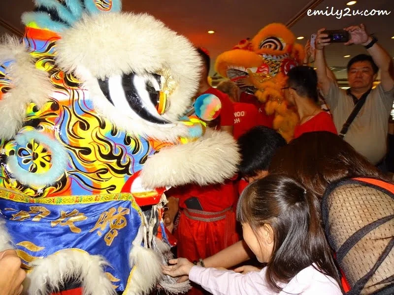 7. the lion is about to spread some good fortune