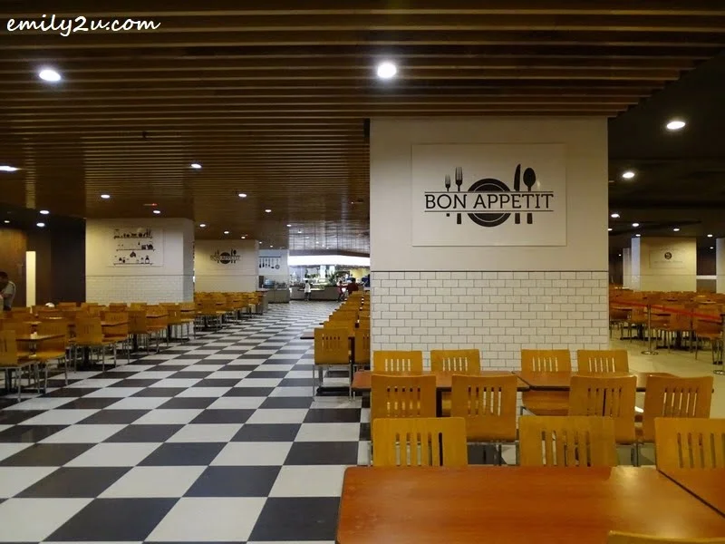 2. accommodates 1,300 pax