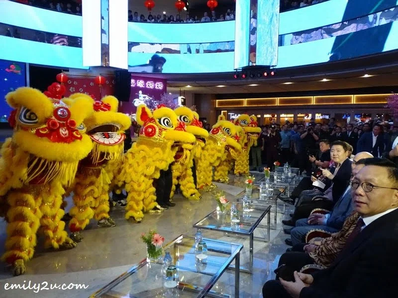 4. the VIPs are seated