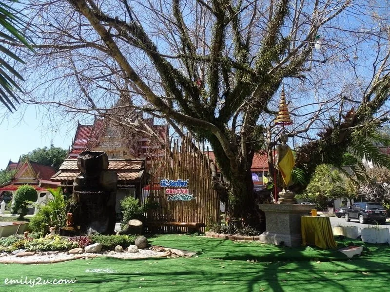 8. garden within Wat Hat Yai Nai