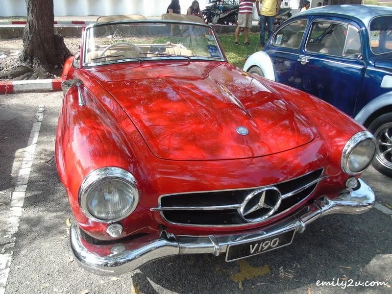  3. 1958 Mercedes Benz 190SL Convertible