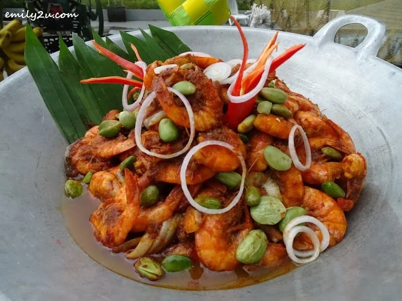 12. Udang Sambal Petai Impiana