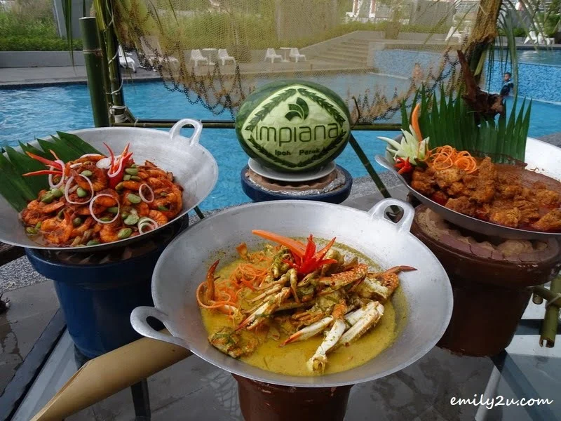 14. some of the main courses as part of the 5 menu sets
