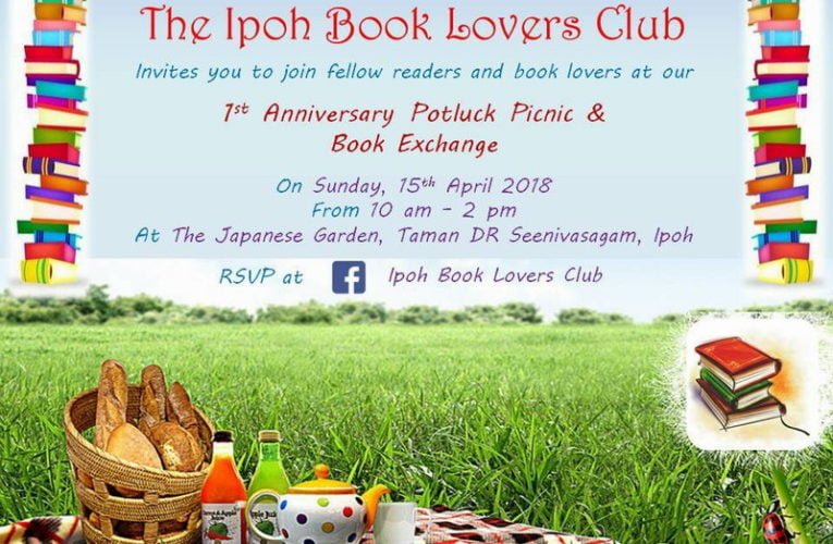 You Are Invited To The Ipoh Book Lovers Club 1st Anniversary Potluck Picnic & Book Exchange