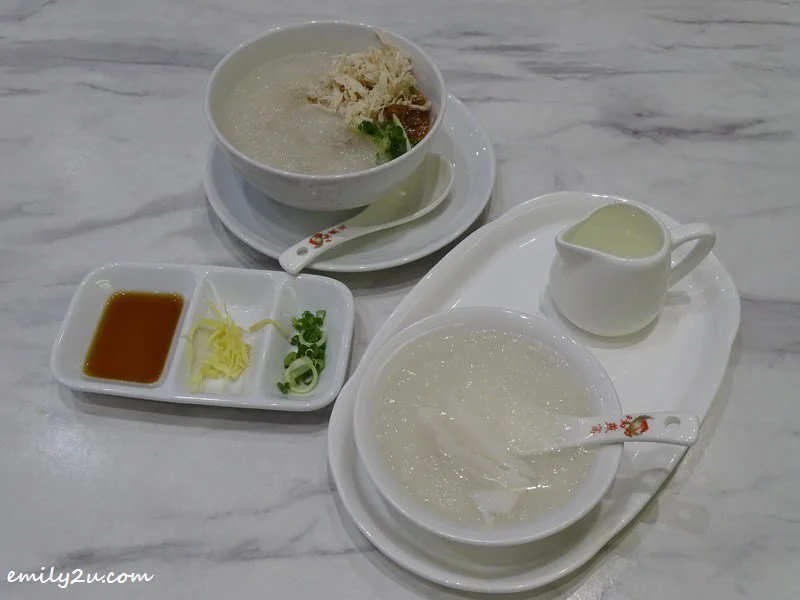 Chicken Porridge with Bird's Nest and Bird's Nest Coconut Juice @ Tian Ma Bird Nest, SkyAvenue