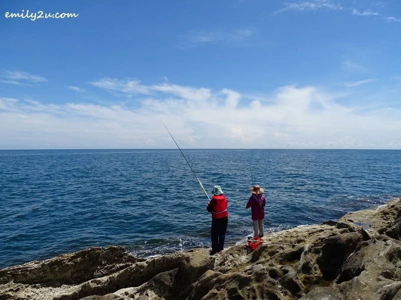  10. fishing off the waters of Pulau Layang-Layangan