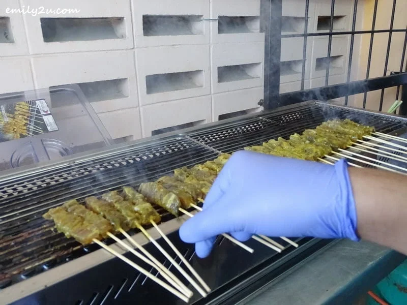 12. grill the sate
