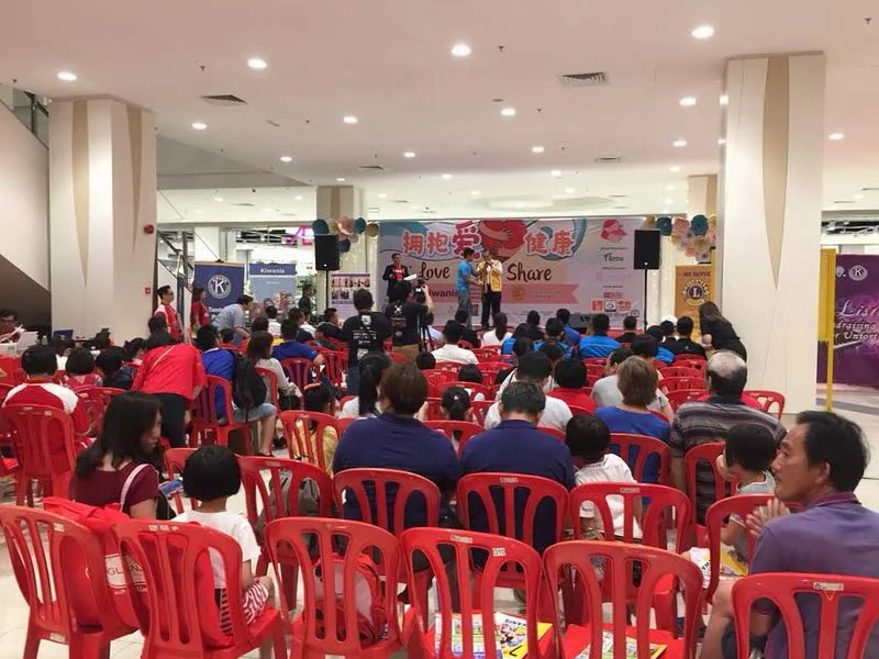 6. the event in progress