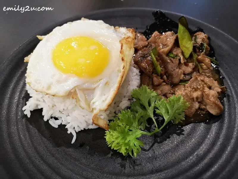 14. Thai Spicy Pork with Rice Set