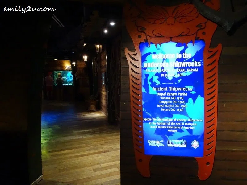 6. undersea shipwreck exhibits