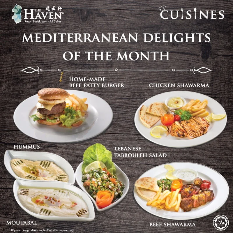 Mediterranean Delights at The Haven Cuisines, Ipoh