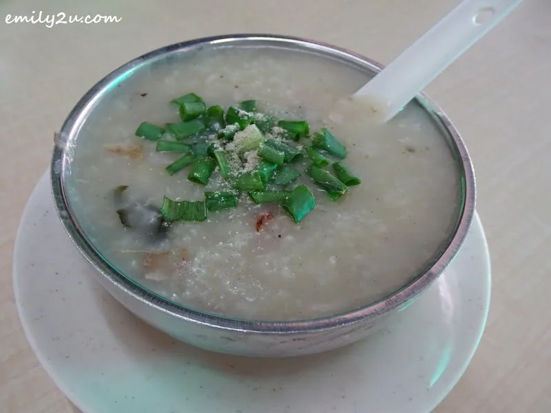 10. roast pork bone porridge