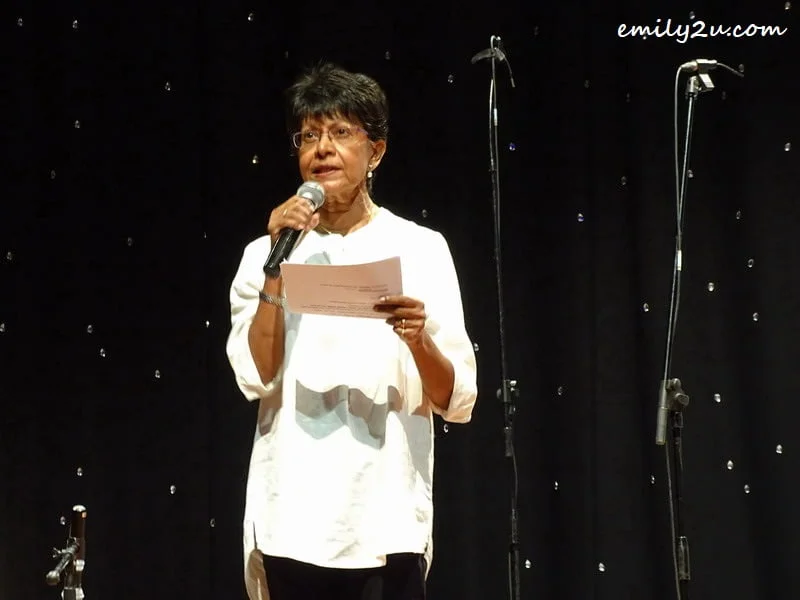 5. emcee of the day, Malika Oates