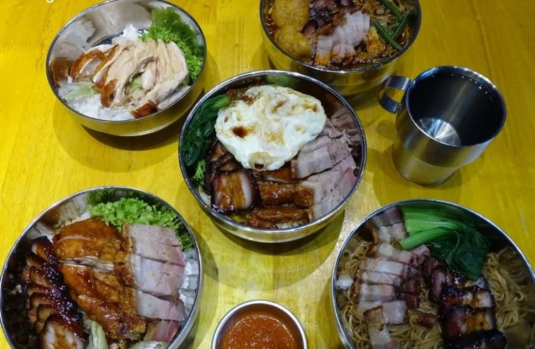 Classic Premium Cantonese Charcoal Roast Mix @ Kitchen Iron Rice Bowl, Ipoh