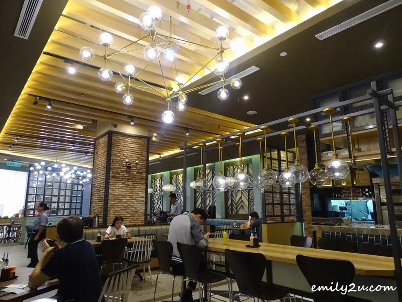 2. interior of the restaurant