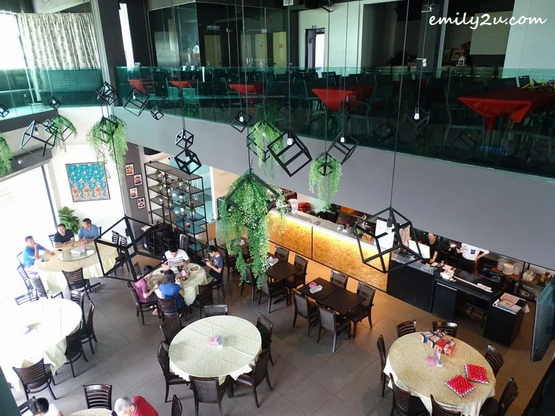 3. a shot from the first floor