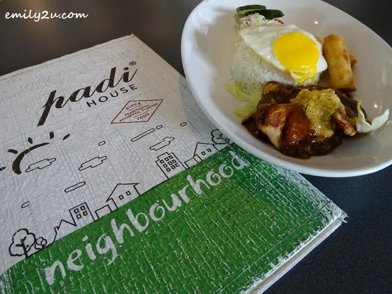 5. Padi House Chicken Chop Rice