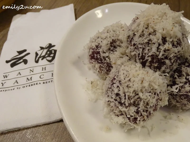 9. delicacy like onde-onde