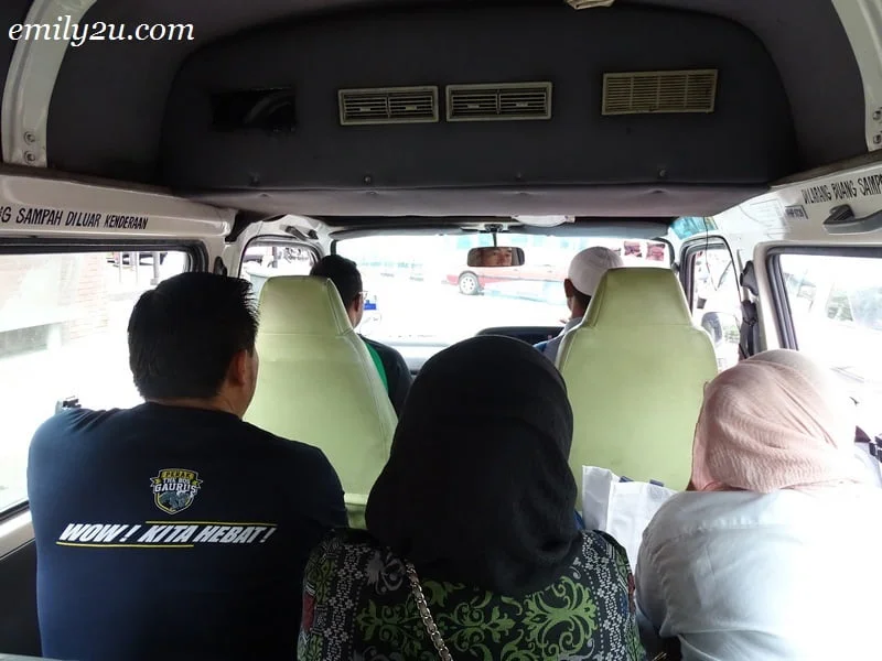 40. maximum 9 passengers in one taxi