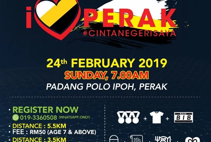Announcement: I Love Perak Run 2019