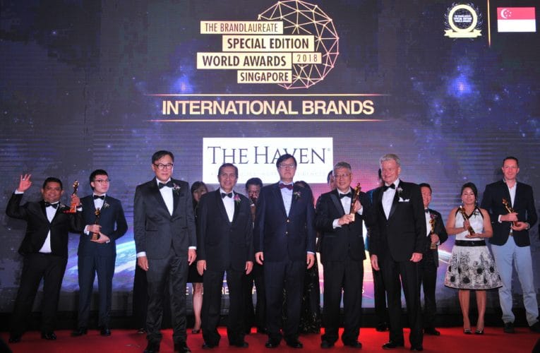 And the Prestigious BrandLaureate Special Edition World Awards Singapore 2018 Go To….