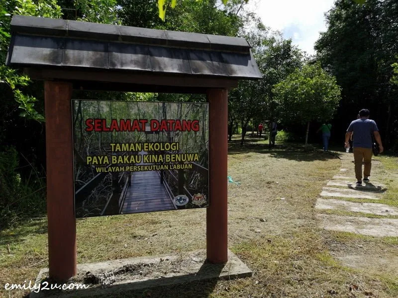 1. entrance to Kina Benuwa Mangrove Ecology Park