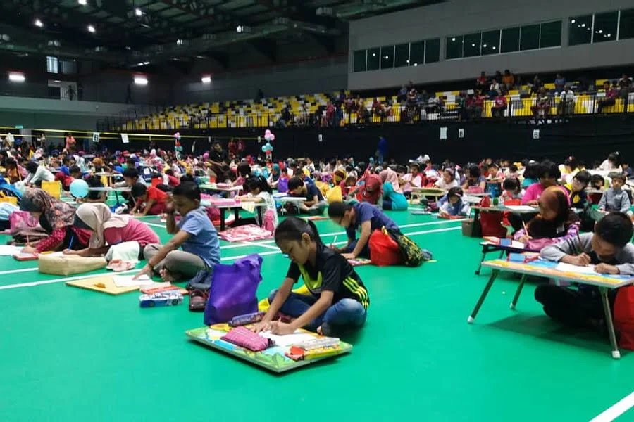 3. there are three age-group categories, as well as Fun Colouring for families