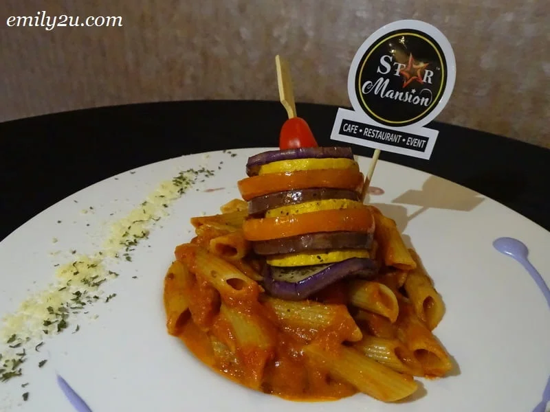 9. Ratatouille Rigatoni
