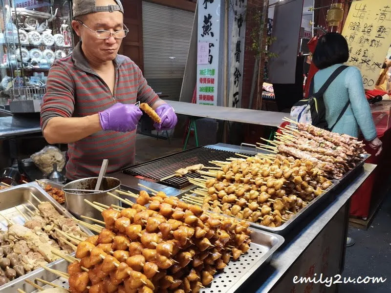 6. skewered bishop's nose - at Taipei Lunar New Year Festival