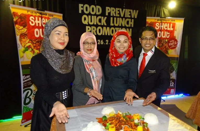Quick Lunch Promo @ Tower Regency Hotel: Shell Out & Bamboo Briyani