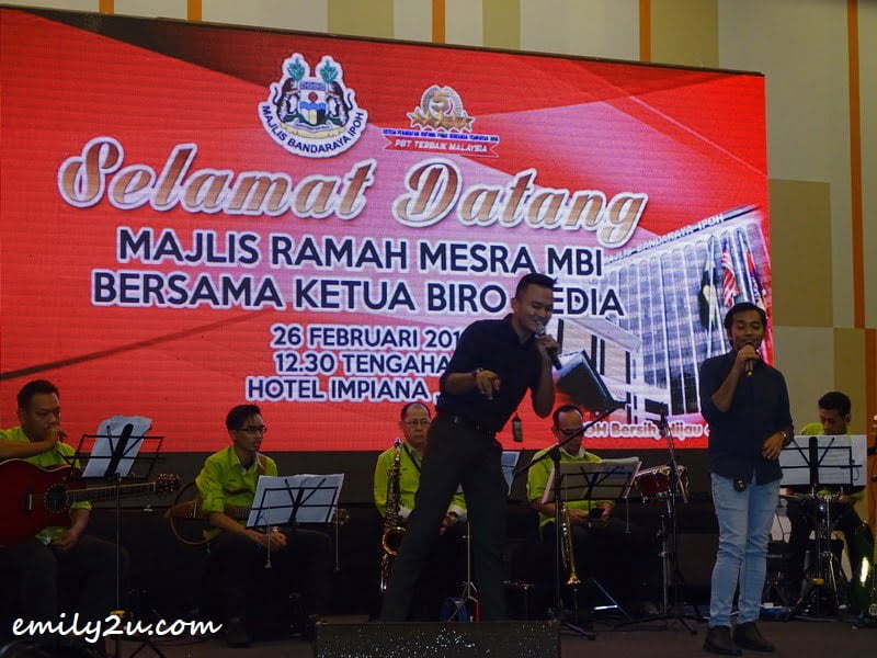 7. media members perform a duet