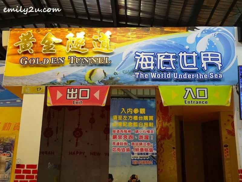 Golden Tunnel & World Under the Sea