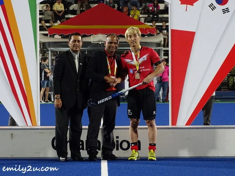 Man of the Match (final): Jang Jong-hyun (25) / Korea
