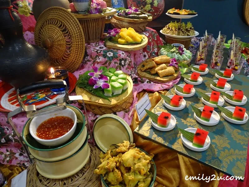 dessert counter