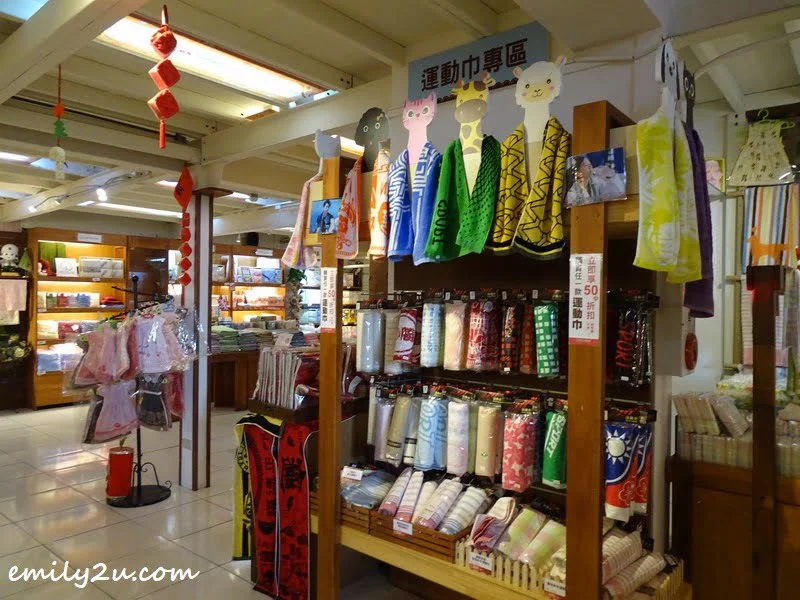 various towel products